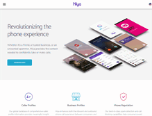Tablet Screenshot of hiya.com